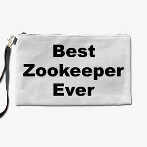 Zookeeper Makeup Bag, Makeup Lover Cosmetic Bag, Toiletry Bag, Birthday Gift For Her, Makeup Bag For Women, Christmas Gift