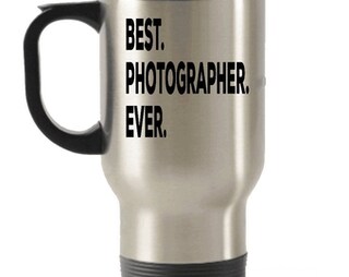 Tazza In Ceramica Per Fotografi - "This Is What An Awesome Photographer Looks Like" - 312 Ml, Lavabile In Lavastoviglie, Regalo Divertente