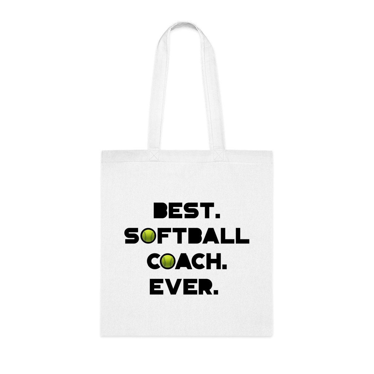 Best Softball Coach Ever Tote Bag Gift for Softball Coach - Etsy
