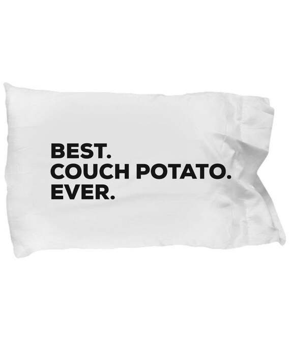 Couch Potato Pillow Case Gifts For Couch Potato Best Couch Etsy