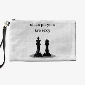 Chess Players Makeup Bag, Makeup Lover Cosmetic Bag, Toiletry Bag, Birthday Gifts For Her, Makeup Bag For Women, Christmas Gift Bag