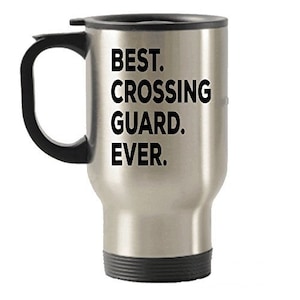 Crossing Guard Travel Mug - School Guard Gifts - Crossing Guard Gifts - Gifts For - Kids Little People Appreciation Thank You Graduation