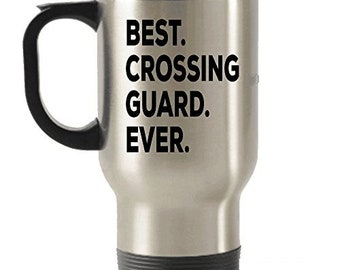 Crossing Guard Travel Mug - School Guard Gifts - Crossing Guard Gifts - Gifts For - Kids Little People Appreciation Thank You Graduation