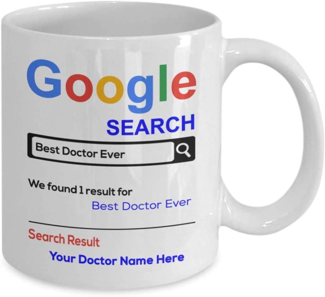 Personalized Doctor Mug Best Doctor Ever Coffee Cup Etsy