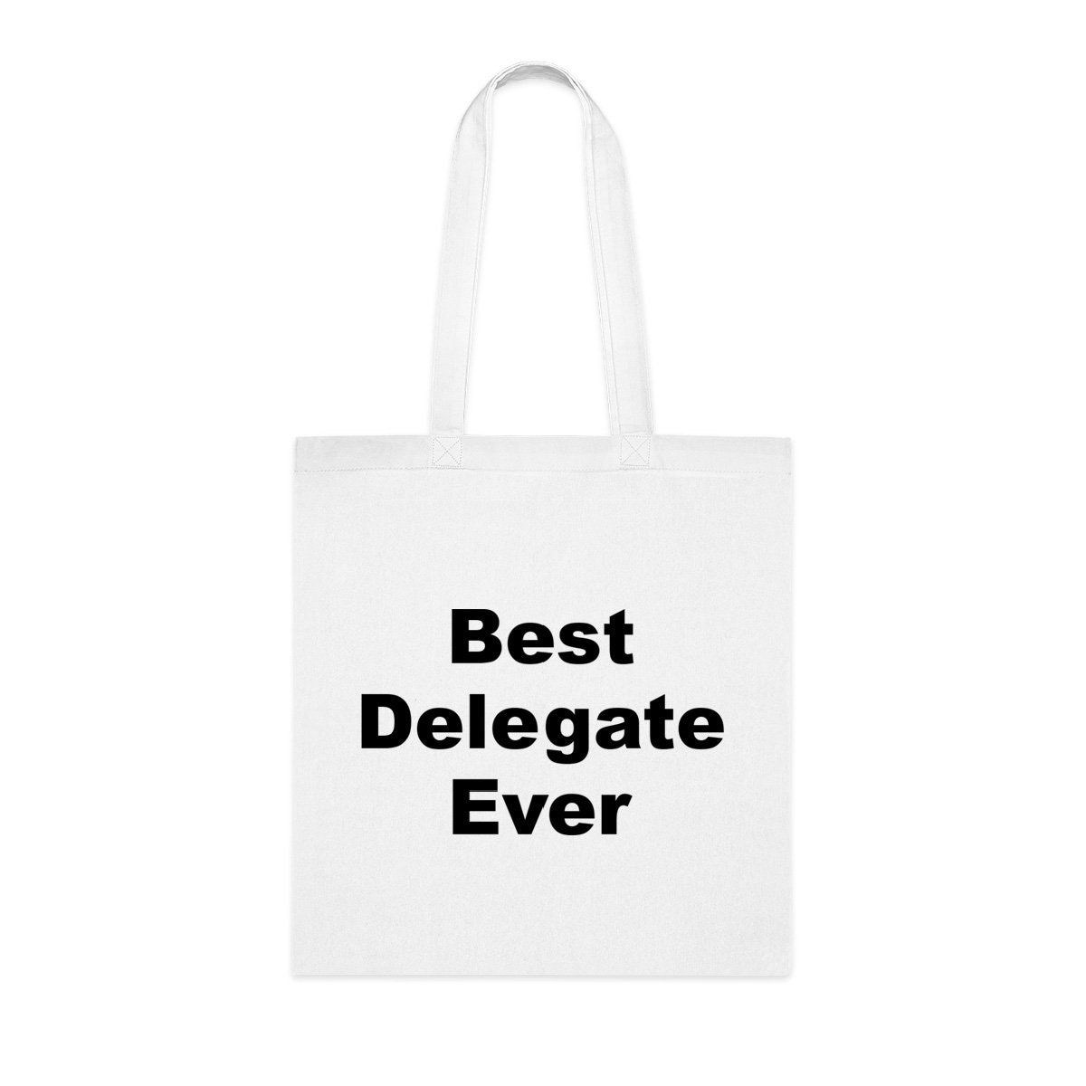 Delegate Tote Bag, Gift for Delegate, Delegate Birthday, Christmas, Anniversary Gifts Idea