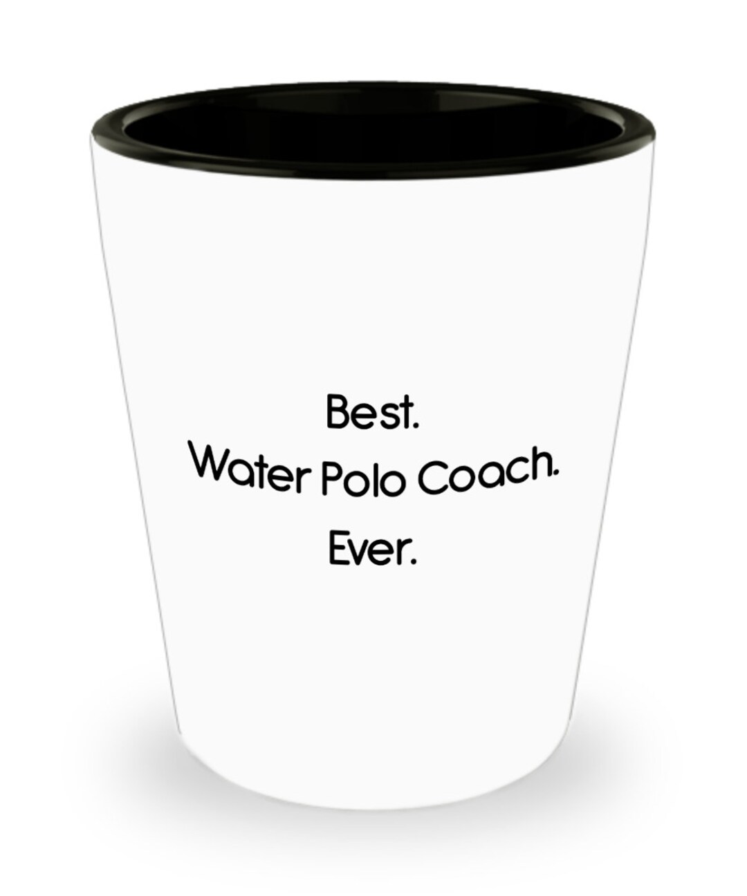 Best Water Polo Coach Ever Shot Glass Funny Novelty Birthday Present Idea Etsy