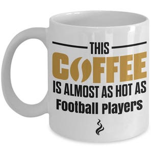 Gift For Football Player, Football Player Coffee Mug, Football Player Mug