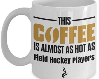 Gift For Field Hockey Player, Hockey Player Coffee Mug, Hockey Player Mug