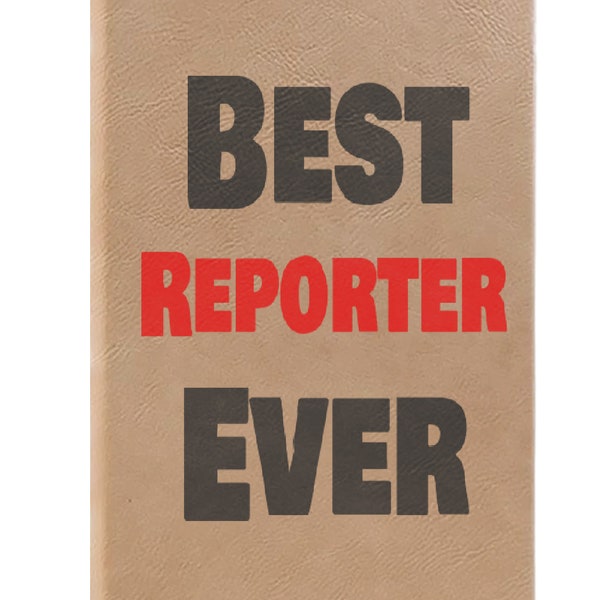 Reporter Notebook Etsy