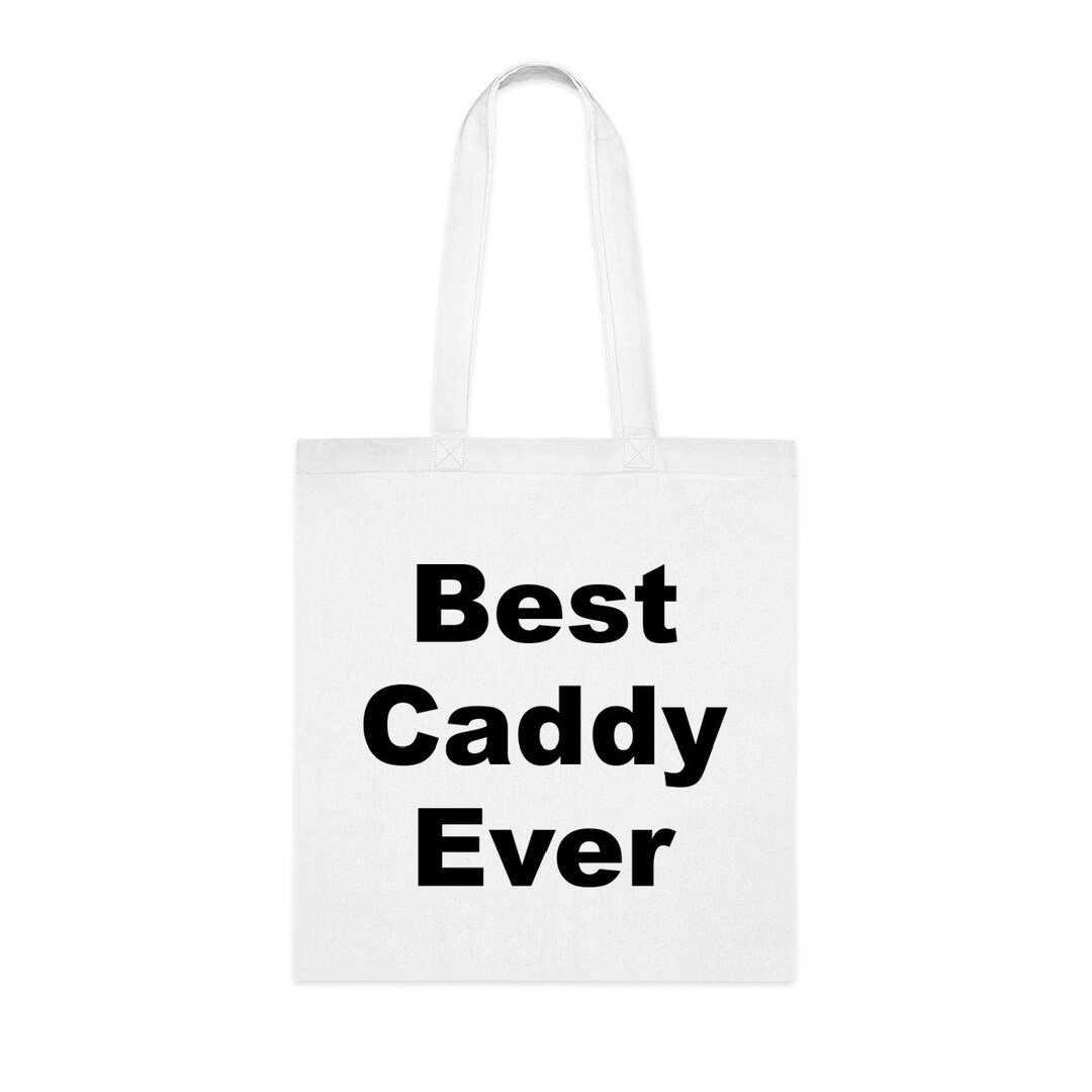 Caddy Tote Bag, Gift for Caddy, Caddy Birthday, Christmas, Anniversary