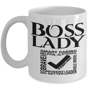 Boss Lady Coffee Mug, Gift for Boss lady, Boss lady Mug, Funny Boss lady Mug