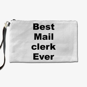 Mail Clerk Makeup Bag, Makeup Lover Cosmetic Bag, Toiletry Bag, Birthday Gift For Her, Makeup Bag For Women, Christmas Gift