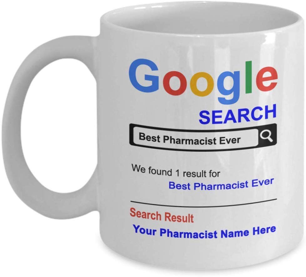 Personalized Pharmacist Mug Best Pharmacist Ever Coffee Cup Etsy