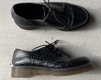 Vintage Original 1990's Dr. Martens Made in England Classic Smooth
