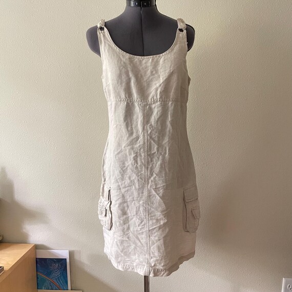 poet linen mini dress Embroidered Poets Mini Dress