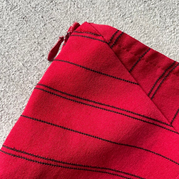 Vintage early 2000s ribbon ruffle mini skirt