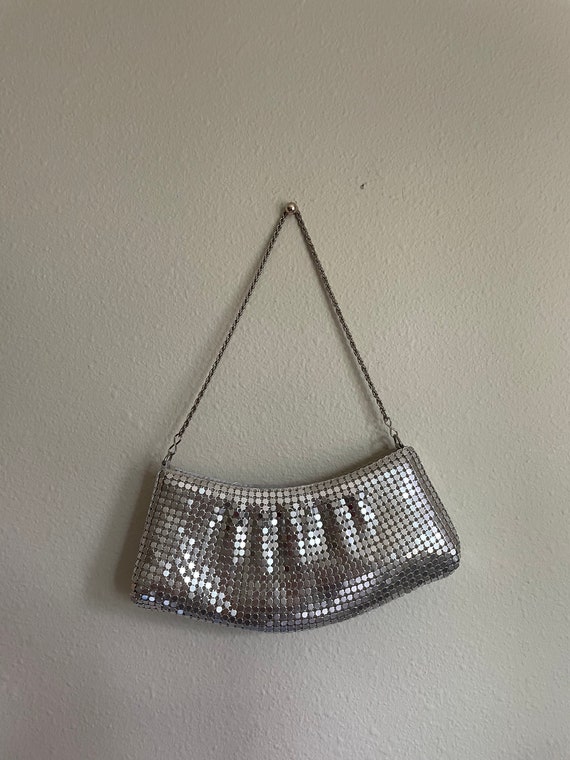 Vintage Silver Chainmaille Mini Bag | Tiny Purse … - image 3