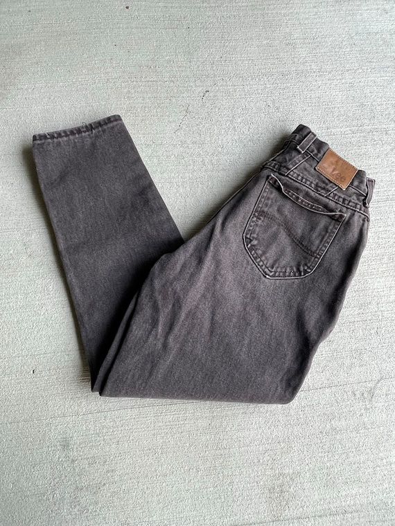 Lee Vintage Union Made 80s Riveted Jeans | Black … - image 1