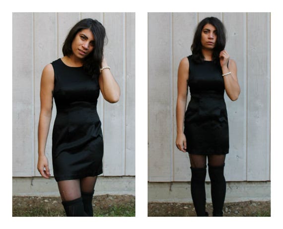 90s black dress