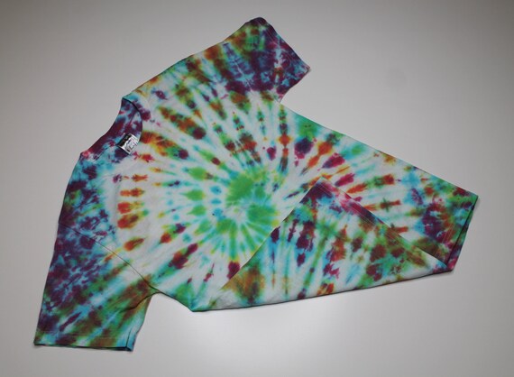 Vintage 90s Tie Dye Tshirt - image 3