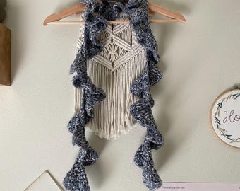 00s archive Dirt Fringe Long Stole Y2K｜Y2k Vintage 00's Handknit