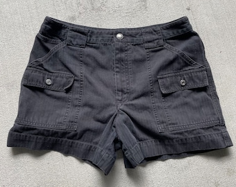 Marc by Marc Jacobs High Rise Cotton Cargo Shorts | 33 inch waist