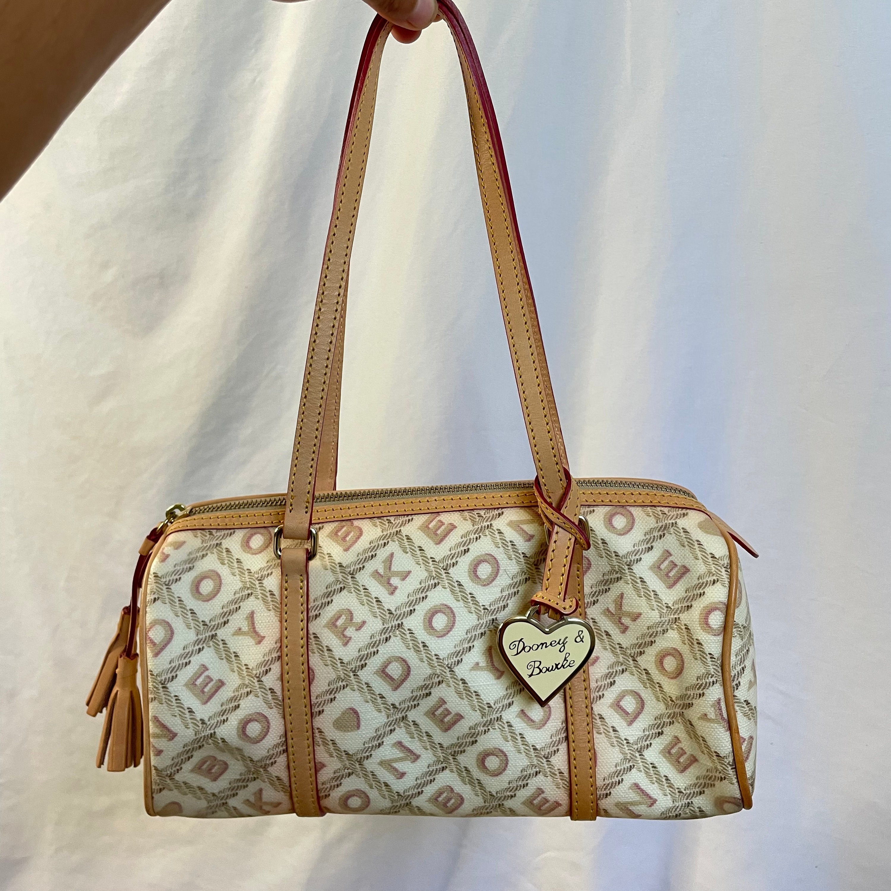 Barrel bag dooney and bourke sale