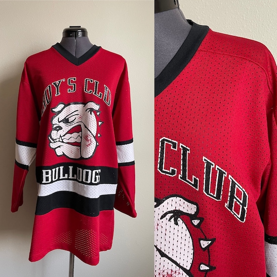 Vintage Boys Club Bulldogs Red Jersey | Number 23… - image 1