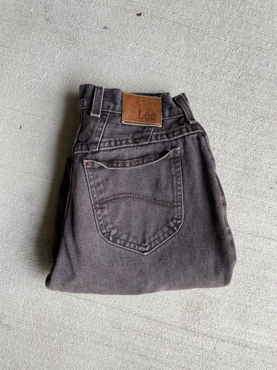 Lee Vintage Union Made 80s Riveted Jeans | Black … - image 2