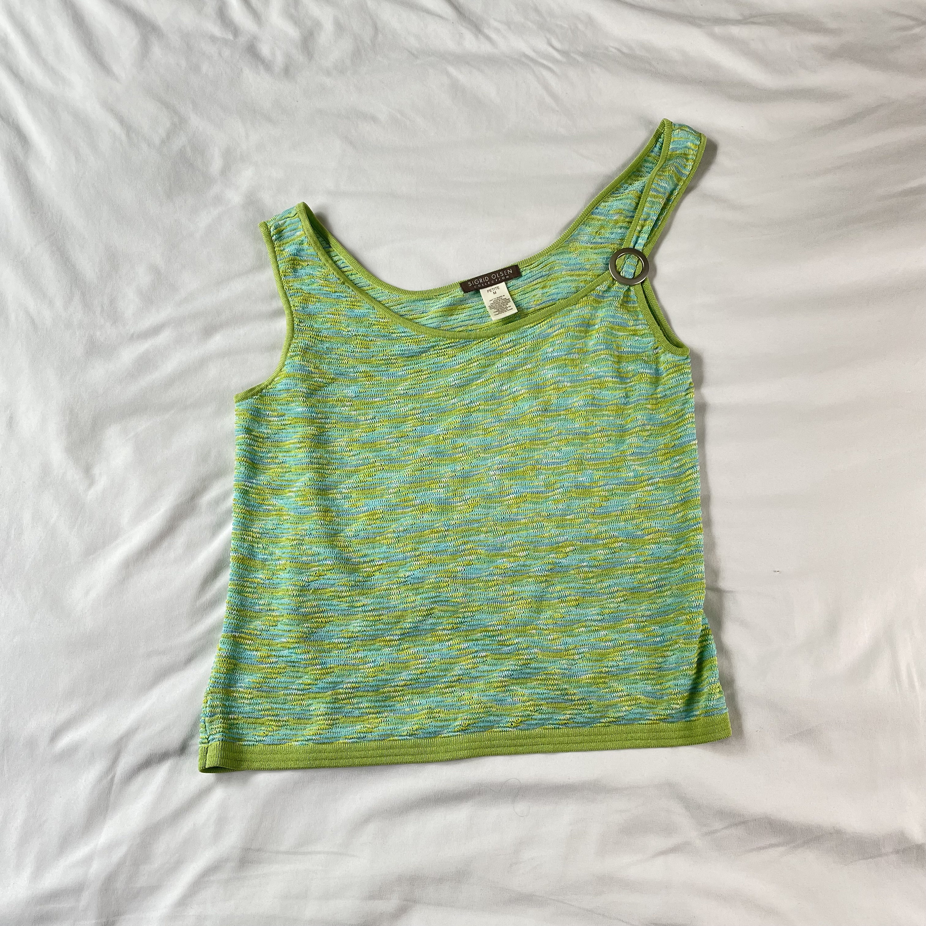 トップス old stussy green tanktop 90s 00s y2k old stussy green tanktop 90s 00s y2k - メルカリ
