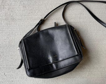 KATE SPADE zwart leren crossbody tas handtas
