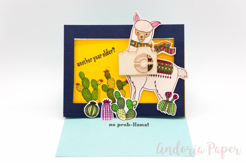Llama Birthday PUNNY