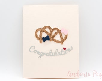 PUNNY: Congrats on Tying the Knot Pretzels
