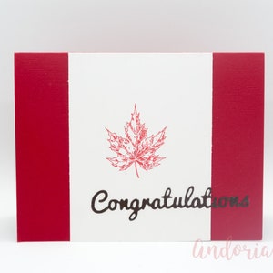 Canada Congrats, EH, Canadian Card, Canadian Citizenship Card, Canadian Citizenship Congratulations, Canadian Congratulations image 1