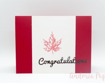 Canada Congrats, EH!, Canadian Card, Canadian Citizenship Card, Canadian Citizenship Congratulations, Canadian Congratulations