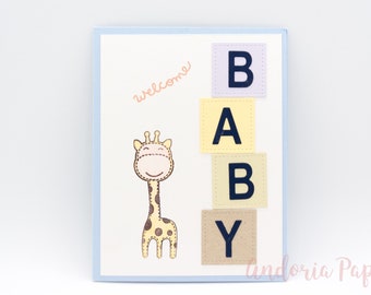 Baby Giraf (BLAUW)
