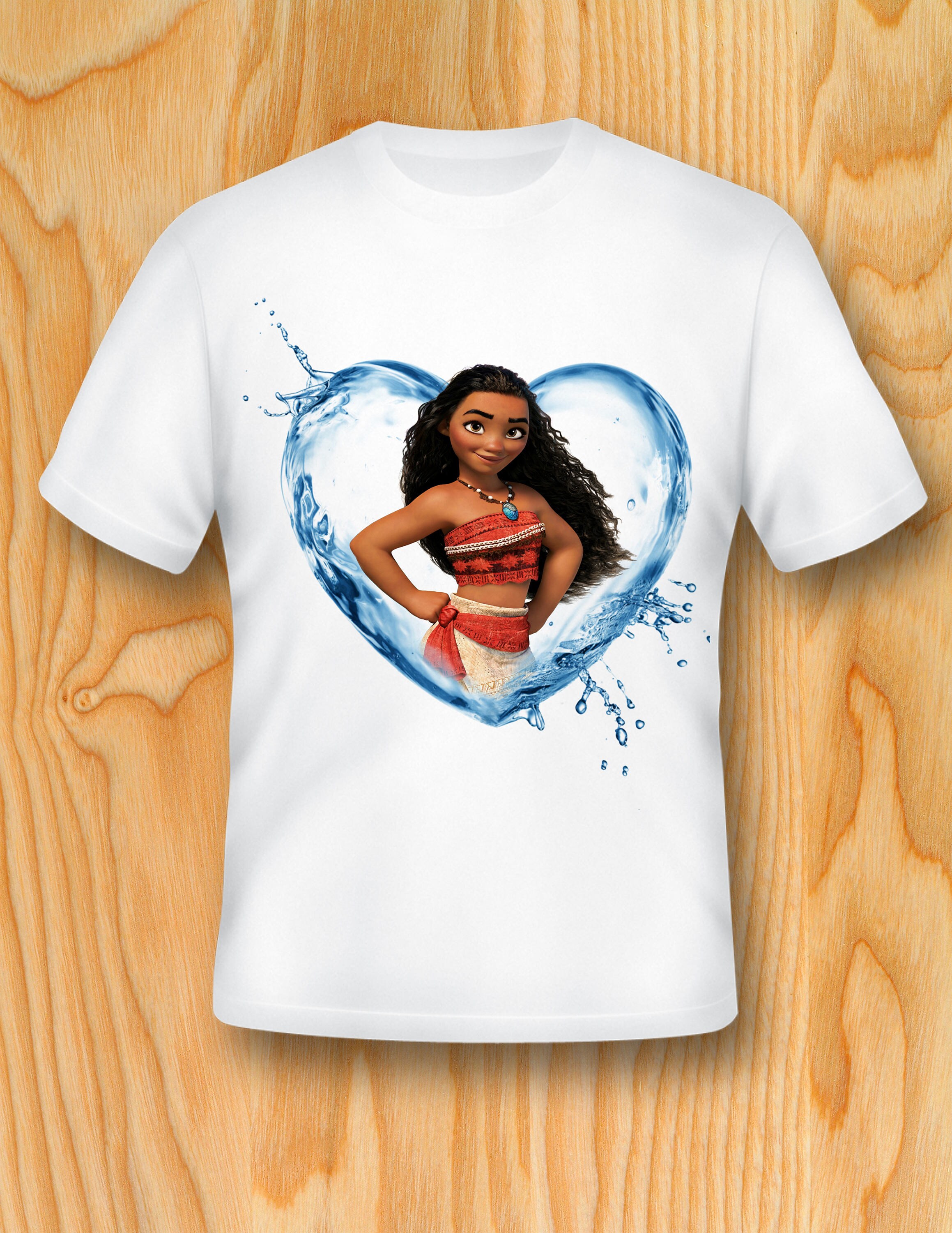 Moana Iron on T-shirt Printable Moana T-shirt Moana Iron on