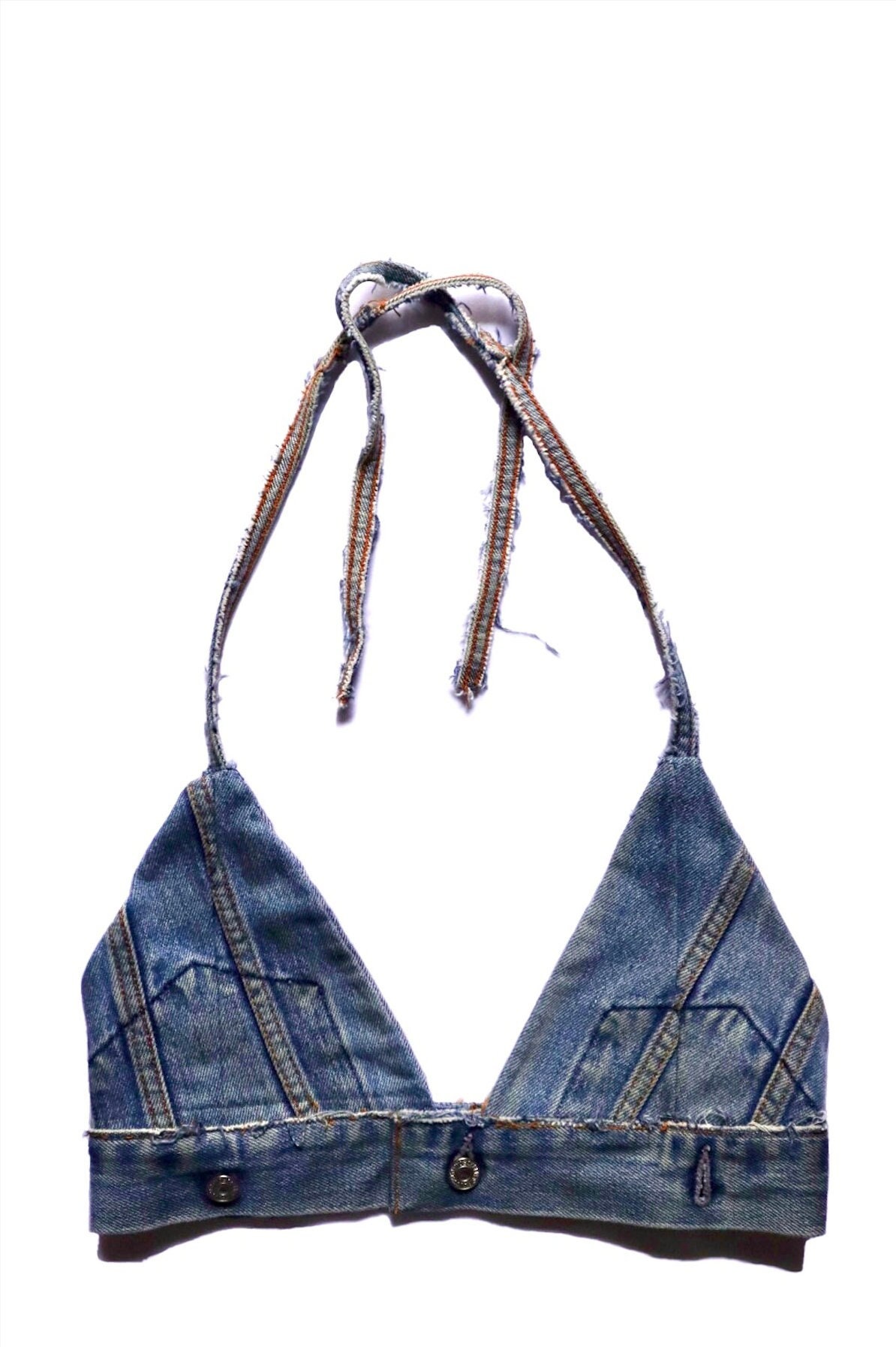 DENIM BRA