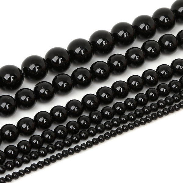 perles Onyx noir