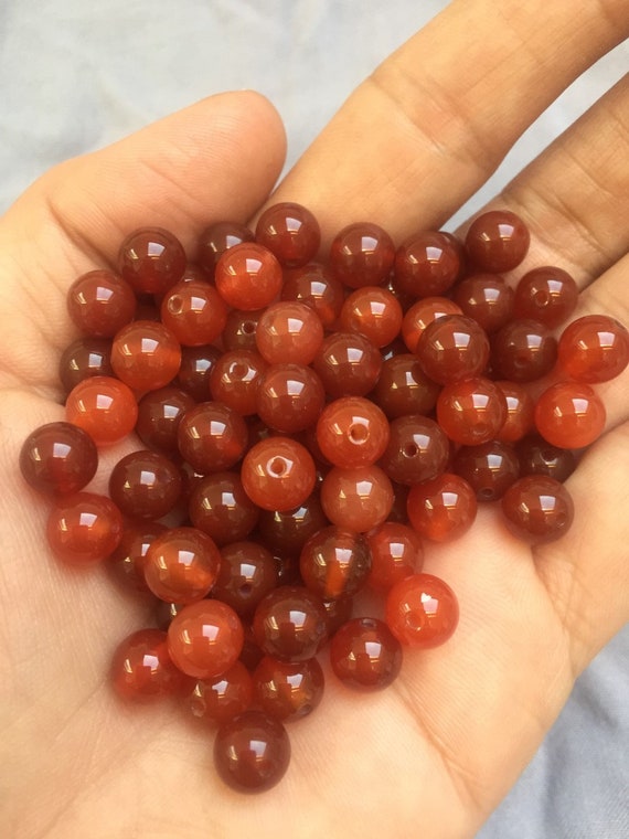 Natural shop carnelian beads