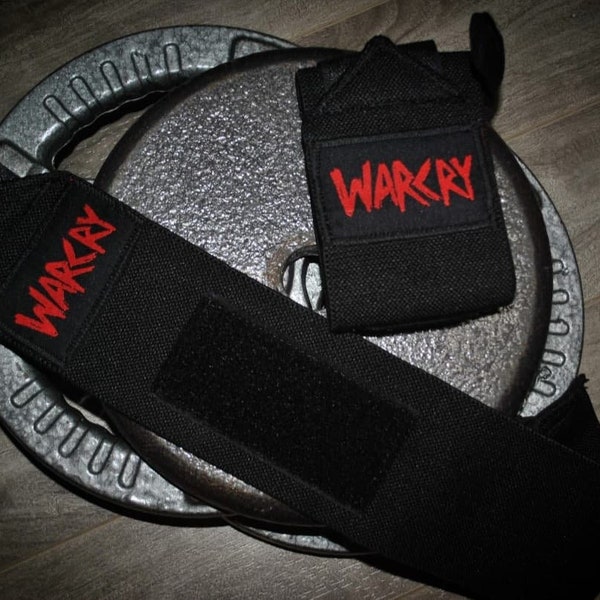 WARCRY Weightlifting Wrist Wraps - Powerlifting Wrist Supports - Body Building - Pagan - Strength Training - Lifting