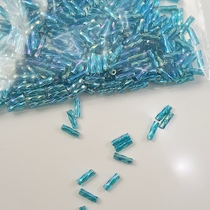 Twisted Dyna-Mites Glass Bugle Beads