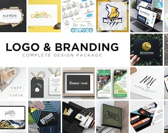 New Year New Business | Complete Branding Package | Includes 2 Logo Options, Revisions, Design Files, All Variations, Design Style Guide PDF