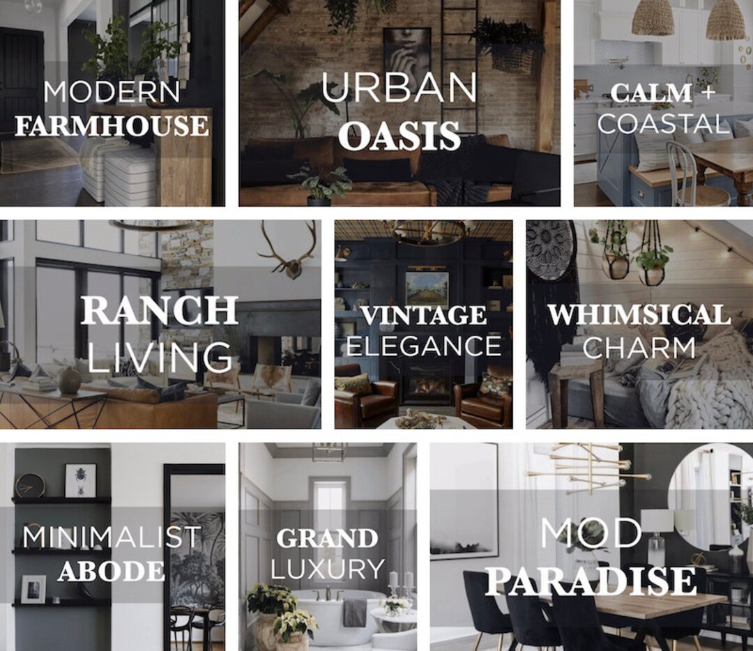 Interior Design Package Unlimited Free Revisions Choose Your Style Home