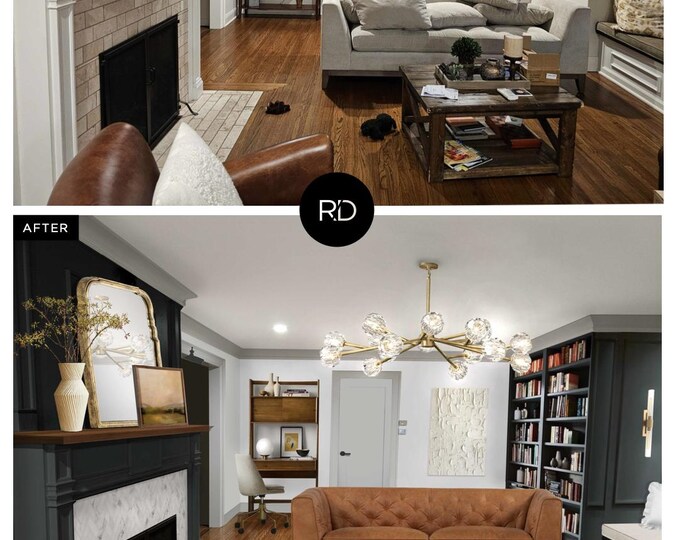 Image showcasing Interior Design Package | Free Revision Included | Calm + Coastal Home ...