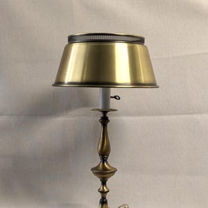Bouillotte Brass Table Lamp - Desk Light