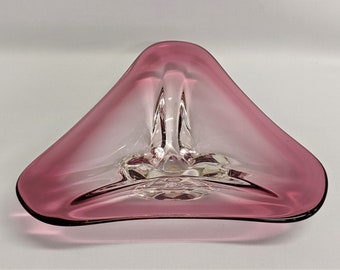 Murano Pink Art Glass Bowl - Venetian Glass