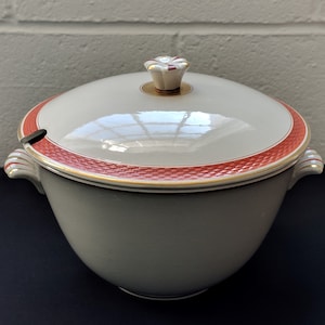 Vintage Stoneware Casserole Dish - Danish Royal Copenhagen Soup Tureen