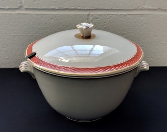 Vintage Stoneware Casserole Dish - Danish Royal Copenhagen Soup Tureen