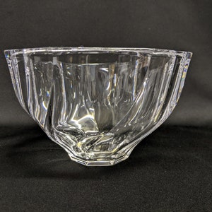 Orrefors Residence Crystal Bowl - Swedish Art Glass